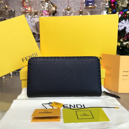 F**di-wallet-replica-bag-black-19