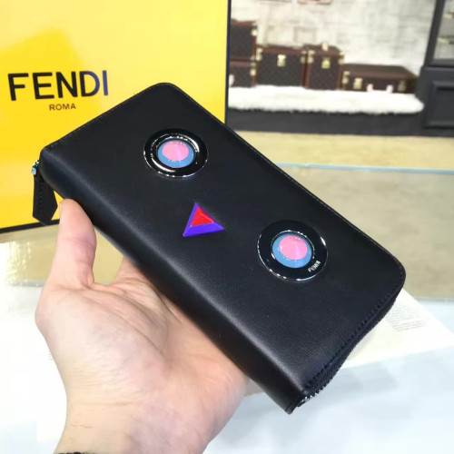F**di-wallet-replica-bag-black-77