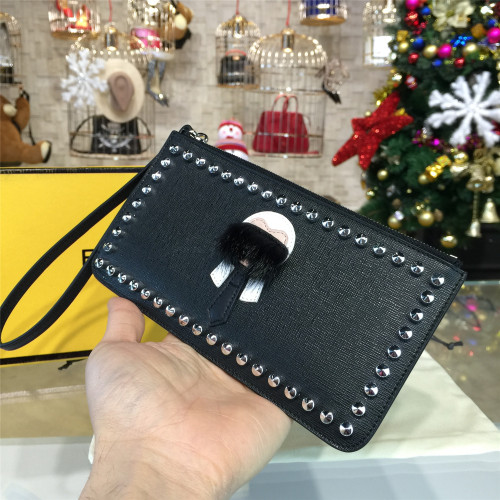 F**di-wallet-replicas-bag-black-5-2