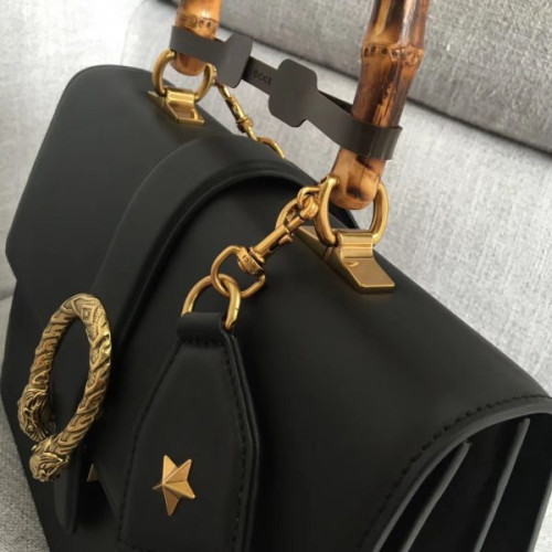 G*u*i-bamboo-replica-bag-black