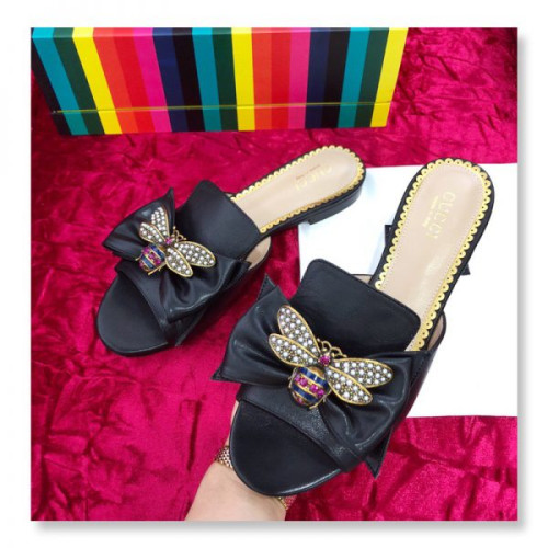 G*u*i-leather-slide-with-bow