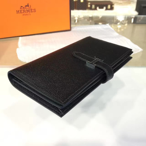 H**mes-bearn-wallet-replica-bag-black-3