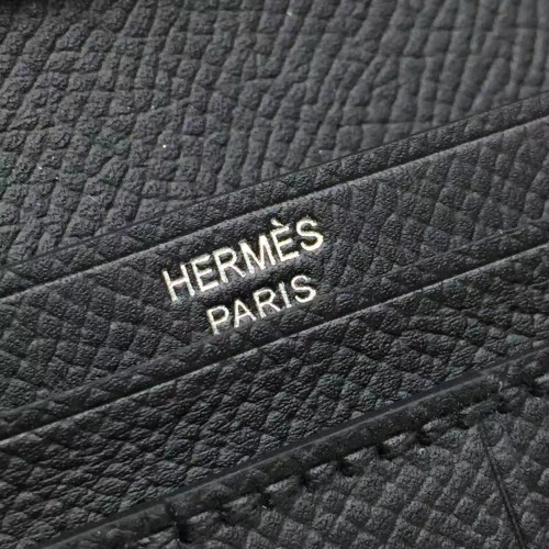 H**mes-bearn-wallet-replica-bag-black-4
