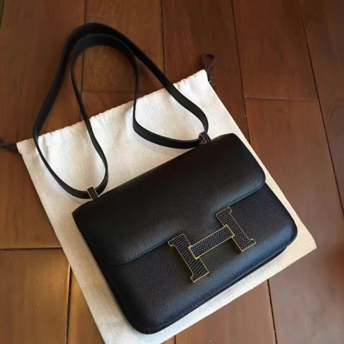 H**mes-constance-replica-bag-black-28