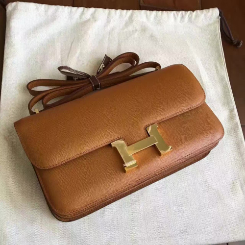 H**mes-constance-replica-bag-brown