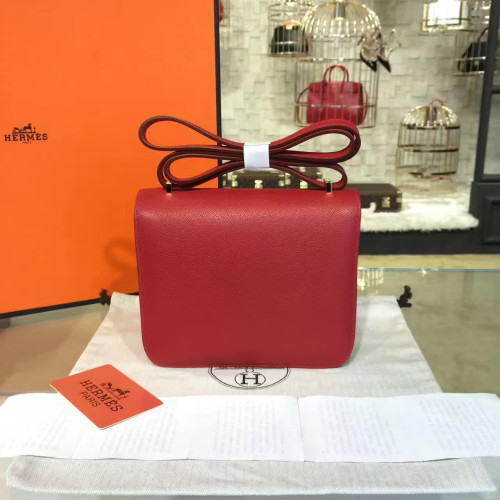 H**mes-constance-replica-bag-darkred