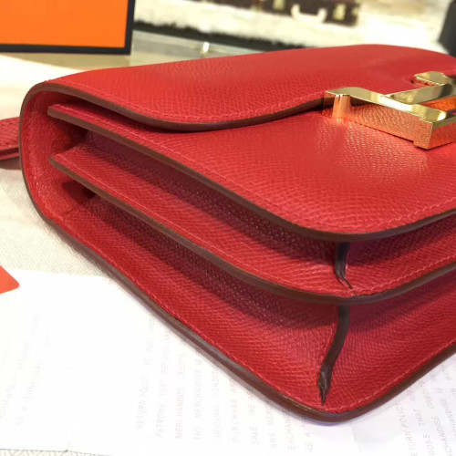 H**mes-constance-replica-bag-darkred