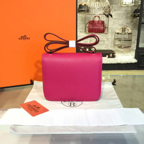 H**mes-constance-replica-bag-deeppink