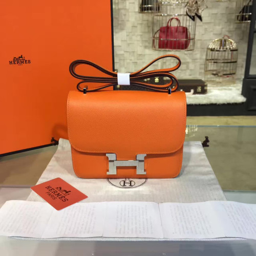 H**mes-constance-replica-bag-orange
