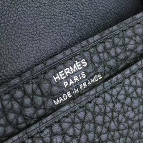 H**mes-dogon-replica-bag-black-2