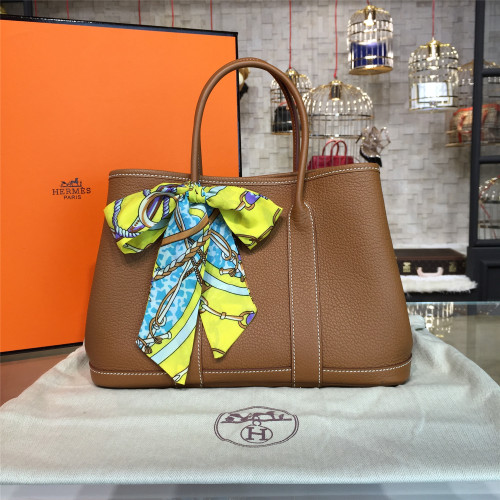 H**mes-garden-party-replica-bag-brown-2