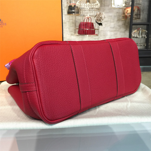 H**mes-garden-party-replica-bag-darkred