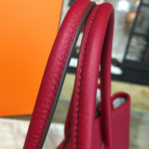 H**mes-garden-party-replica-bag-darkred