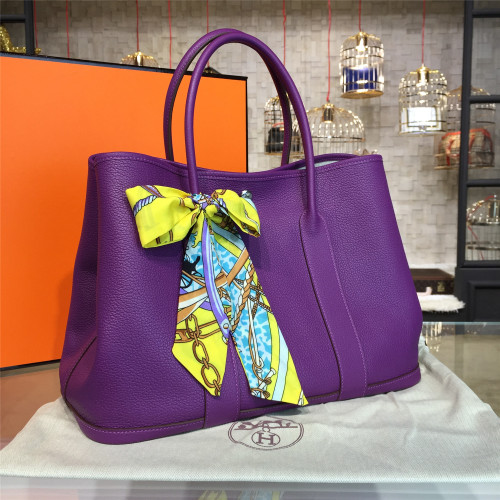 H**mes-garden-party-replica-bag-purple