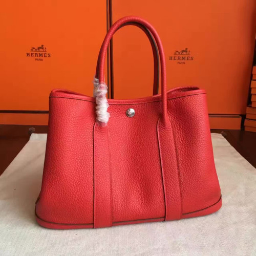 H**mes-garden-party-replica-bag-red