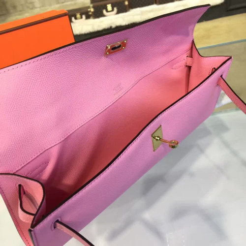 H**mes-kelly-cut-replica-bag-pink