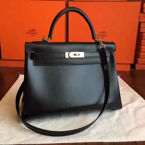 H**mes-kelly-replica-bag-black-2