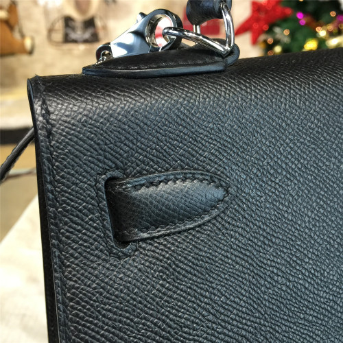 H**mes-kelly-replica-bag-black-5