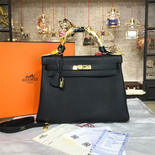 H**mes-kelly-replica-bag-black-6