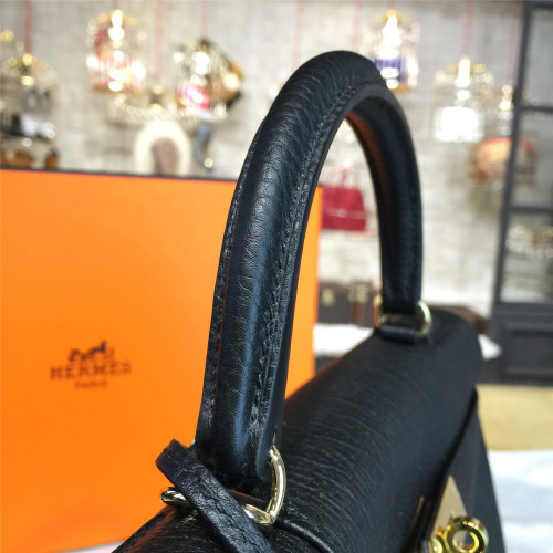 H**mes-kelly-replica-bag-black-6