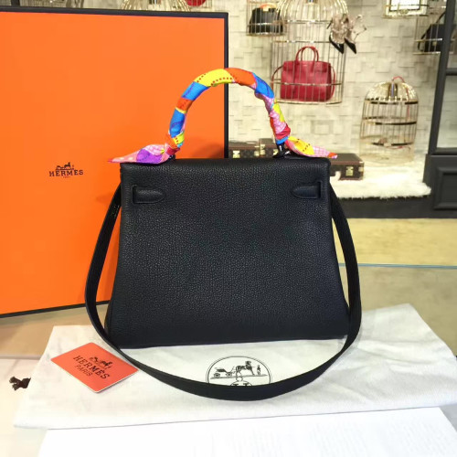 H**mes-kelly-replica-bag-black-8