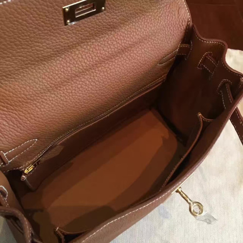 H**mes-kelly-replica-bag-brown