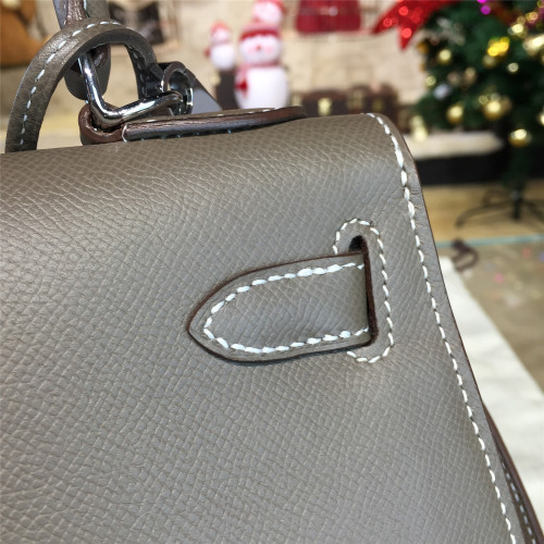 H**mes-kelly-replica-bag-gray