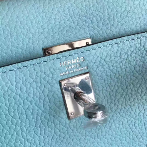 H**mes-kelly-replica-bag-lightblue
