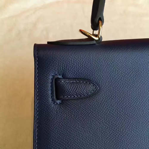 H**mes-kelly-replica-bag-navyblue