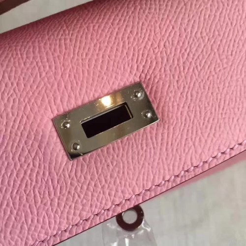 H**mes-mini-kelly-replica-bag-pink