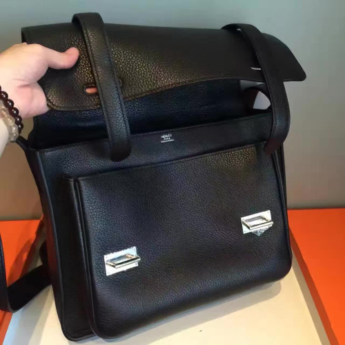 H**mes-shoulder-bag-replica-bag-black-10