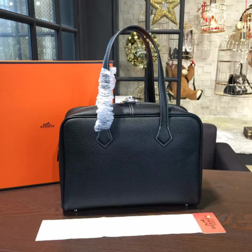 H**mes-victoria-replica-bag-black-4